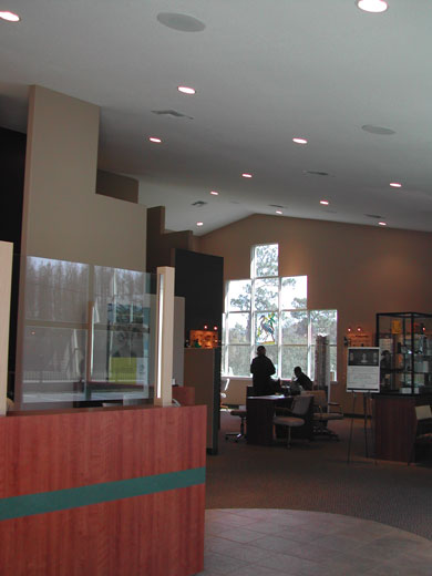 St Lucy's front interior