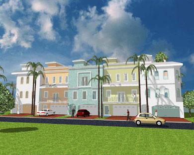 Anclote Townhomes Design