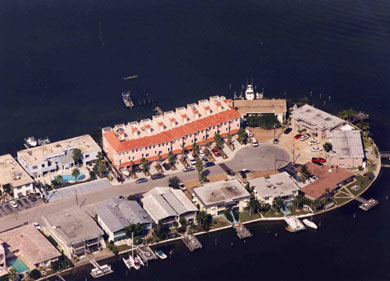 Aerial View of Brightwater Cove